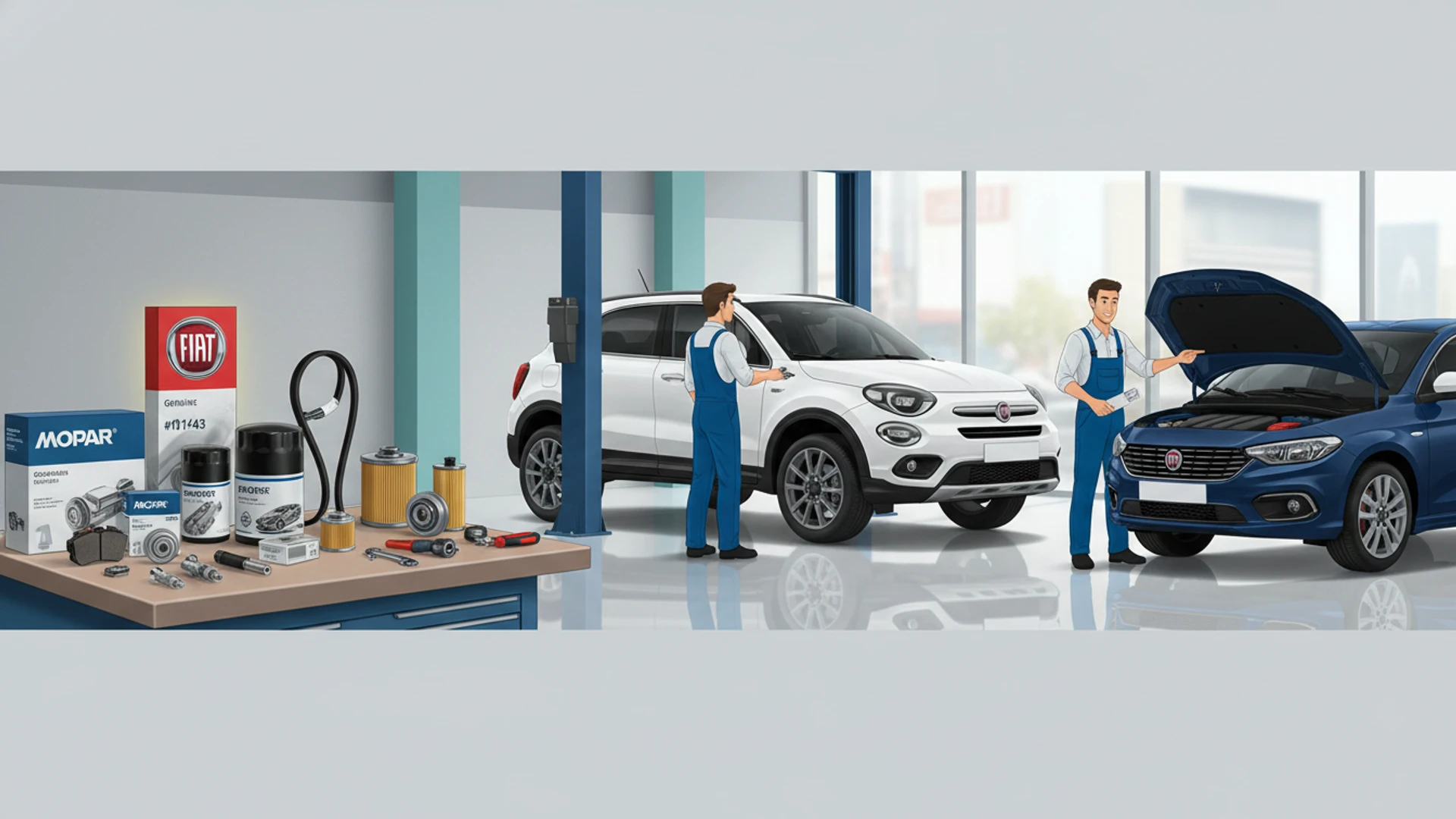 Repuestos Mopar: por qué elegir repuestos originales para tu FIAT