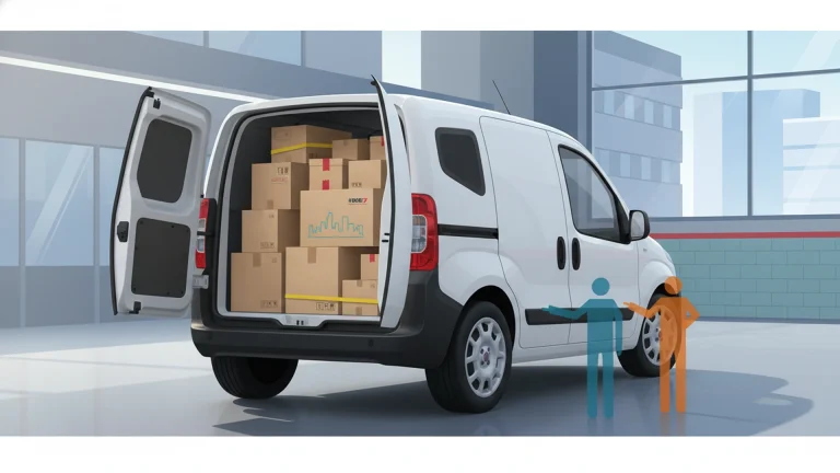 FIAT Fiorino: cuántos paquetes puede transportar y qué capacidad de carga tiene