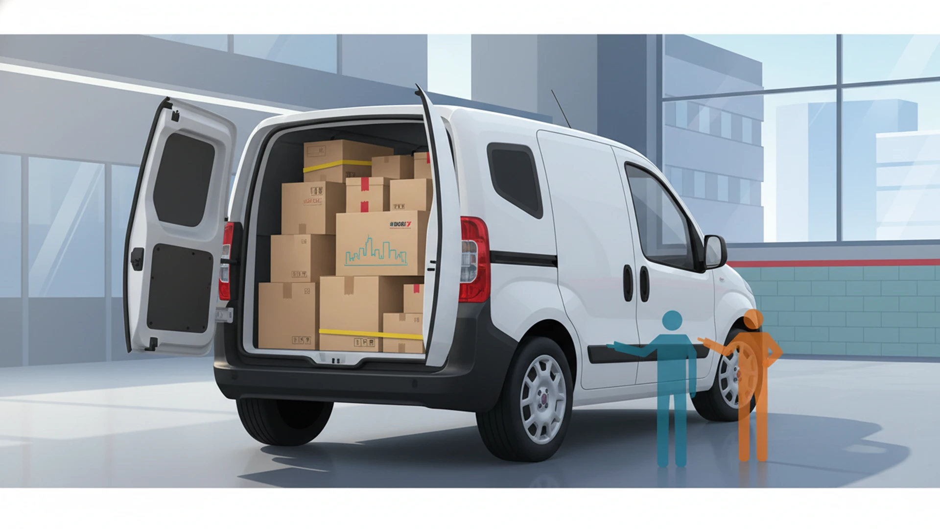 FIAT Fiorino: cuántos paquetes puede transportar y qué capacidad de carga tiene