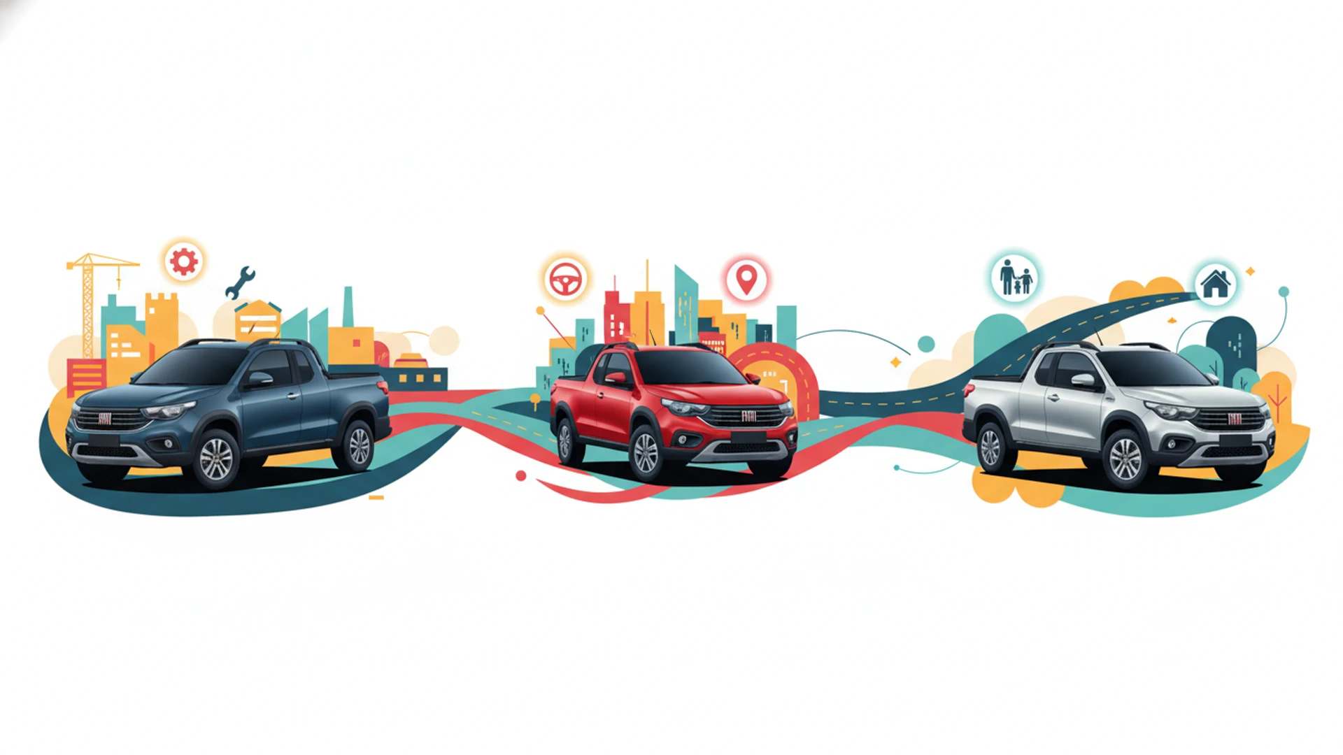 Versiones Fiat Strada: qué cambia entre cada una y cuál conviene según tu uso